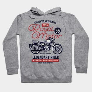 Royal Motorcycle Hoodie